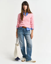 Carregar imagem no visualizador da galeria, Pulôver de algodão entrançado