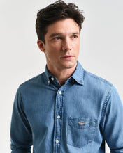 Carregar imagem no visualizador da galeria, Camisa Denim regular fit