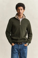 Carregar imagem no visualizador da galeria, Sweatshirt com meio fecho Sacker Rib