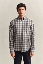 Carregar imagem no visualizador da galeria, Camisa de sarja com padrão de xadrez