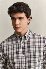 Carregar imagem no visualizador da galeria, Camisa de sarja com padrão de xadrez