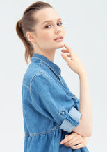 Carregar imagem no visualizador da galeria, Blusa de ganga