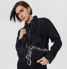 Carregar imagem no visualizador da galeria, Mala de tiracolo repórter preta Kaos Pix Soft Tous
