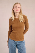 Carregar imagem no visualizador da galeria, Camisola de malha trançada Molly Bracken
