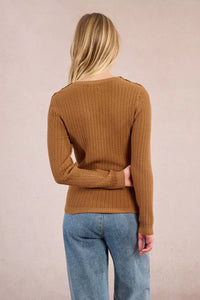 Camisola de malha trançada Molly Bracken