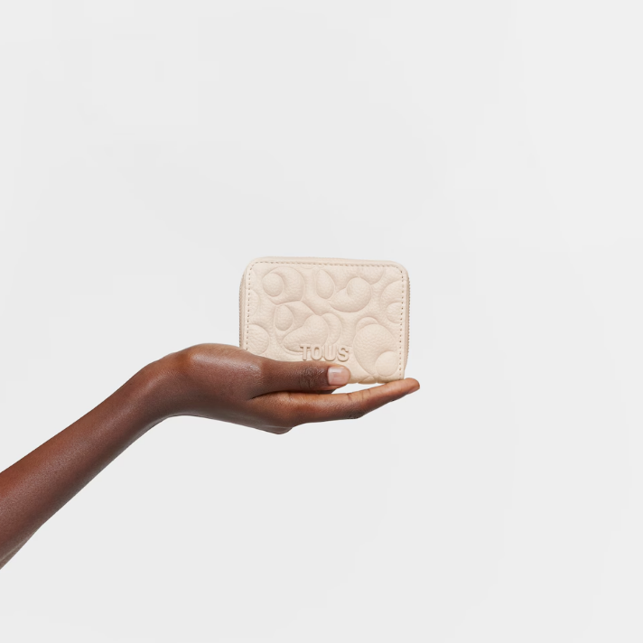 Porta-moedas em pele Greta Tous