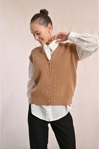 Colete de malha Molly Bracken