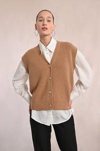 Colete de malha Molly Bracken
