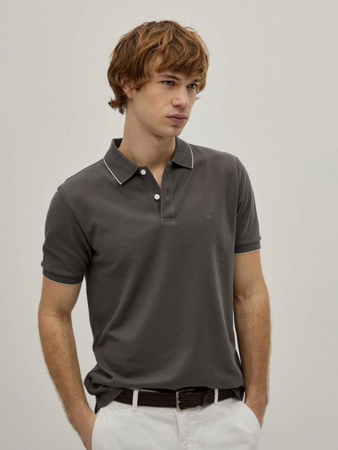 Polo piqué regular fit Decenio