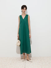 Carregar imagem no visualizador da galeria, Vestido em linho sem mangas Decenio - Ref. D005278
