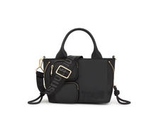 Carregar imagem no visualizador da galeria, Mala shopper pequena preta Tous Roomy Tous
