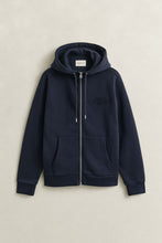 Carregar imagem no visualizador da galeria, Sweatshirt com capuz e fecho Tonal Shield
