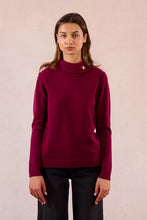 Carregar imagem no visualizador da galeria, Camisola de gola alta com botões Molly Bracken
