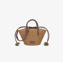 Carregar imagem no visualizador da galeria, Tote bag pequena castanha TOUS Summer Holidays
