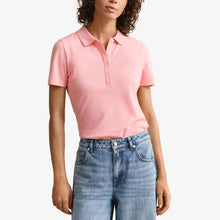Carregar imagem no visualizador da galeria, Polo em algodão piqué Shield slim fit Gant - Ref. 4201535
