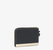 Carregar imagem no visualizador da galeria, Porta-moedas grande preto TOUS Audree Saffiano

