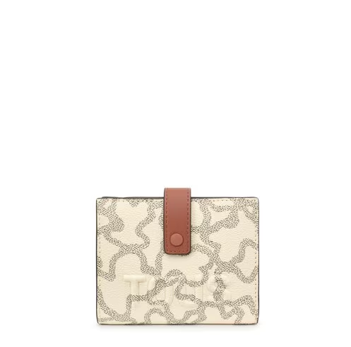 Carteira Tous S. k Icon Beige-Multi