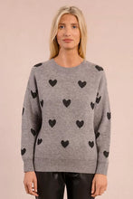Carregar imagem no visualizador da galeria, Camisola com estampa de coração Molly Bracken

