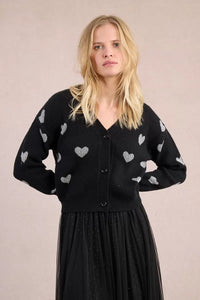 Cardigan de malha com estampa Molly Bracken