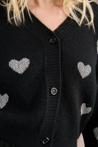 Cardigan de malha com estampa Molly Bracken