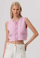 Carregar imagem no visualizador da galeria, Colete de tweed Fracomina - Ref. FR26SJ5015K459S9
