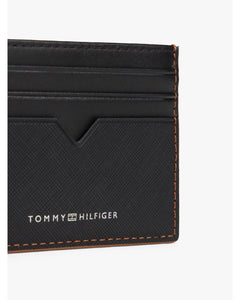 Porta-cartões em pele Tommy Hilfiger