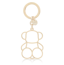 Carregar imagem no visualizador da galeria, Porta-chaves Silhouette dourado Bold Bear
