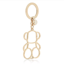 Carregar imagem no visualizador da galeria, Porta-chaves Silhouette dourado Bold Bear
