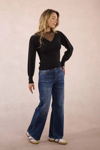 Camisola mangas balão Molly Bracken