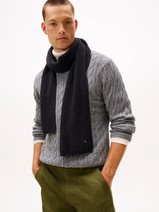 Cachecol canelado Tommy Hilfiger