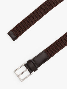 Cinto de couro trançado Tommy Hilfiger