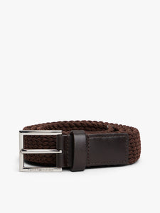 Cinto de couro trançado Tommy Hilfiger
