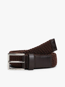Cinto de couro trançado Tommy Hilfiger