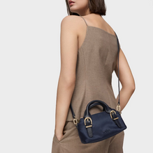 Carregar imagem no visualizador da galeria, Mala Bowling XS. TOUS Buckles Soft Azul Marin
