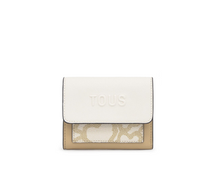 Porta Moedas Flap areia Kaos Icon