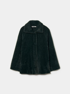 Casaco de pelo mangas raglan Decenio