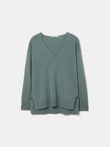 Camisola de lã decote em V Decenio