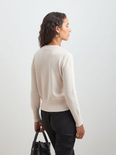 Carregar imagem no visualizador da galeria, Camisola de malha em lã e algodão Decenio
