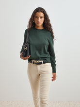 Carregar imagem no visualizador da galeria, Camisola de malha em lã e algodão Decenio
