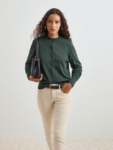 Carregar imagem no visualizador da galeria, Casaco malha em lã e algodão Decenio
