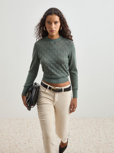 Camisola malha texturizada Decenio