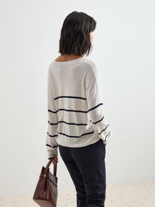 Camisola de malha às riscas Decenio