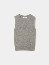 Carregar imagem no visualizador da galeria, Colete de Malha Tricotada com Lantejoulas Douradas Decenio
