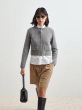 Carregar imagem no visualizador da galeria, Casaco com mistura de lã Decenio
