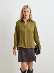 Camisa fluida acetinada Decenio
