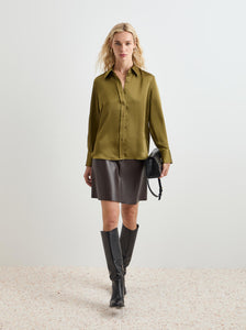 Camisa fluida acetinada Decenio