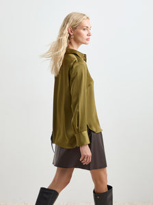 Camisa fluida acetinada Decenio