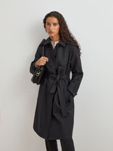 Carregar imagem no visualizador da galeria, Gabardine comprida com cinto
