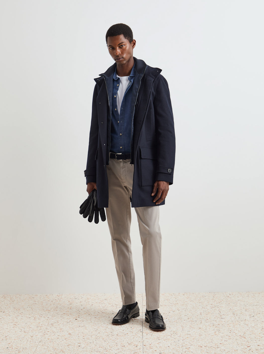 Sobretudo com lã Decenio