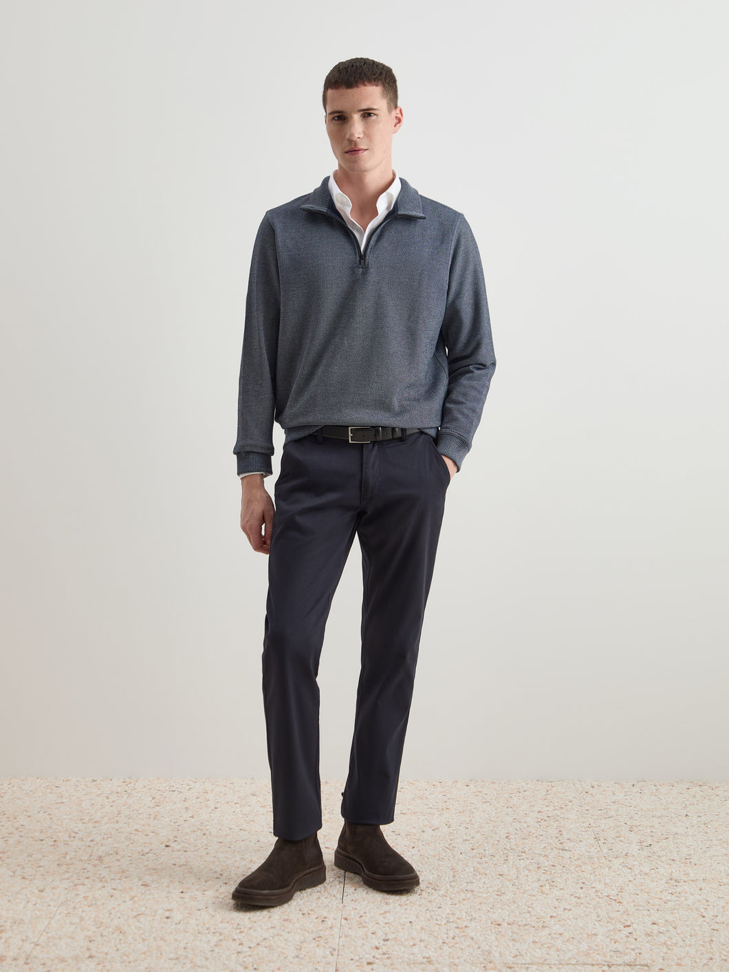 Camisola de fecho com Carcela Decenio